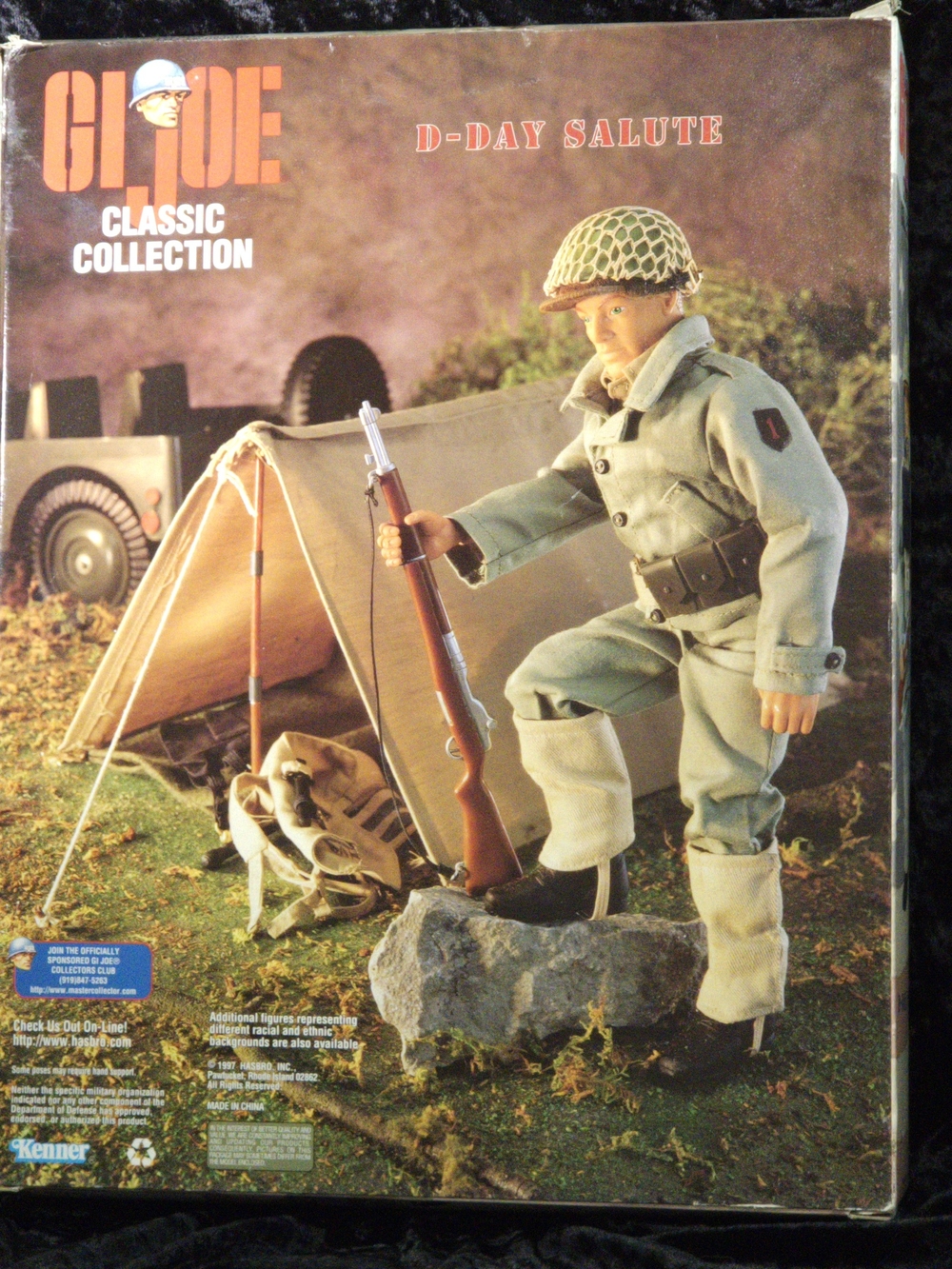 MIB Vintage 1997 GI Joe D-Day Salute Action Figure 81396 12 Inch